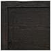 Piano Tavolo Marrone 140x60x (2-4) cm Rovere Massello Trattato - Foto miniatura 2