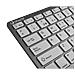 Tastiera Wireless 8420738193867  (Layout Spagnolo) Colore Argento. Bianco - Foto miniatura 2