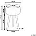 Vaso Per Piante Rialzato Agros Metallo 30 Cm Nero - Foto miniatura 3