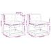 Set Divani Giardino 6 pz con Cuscini Legno Massello di Douglas - Foto miniatura 8