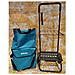 Carrello Della Spesa Blu A 2 Ruote - 8210-464 - Foto miniatura 4