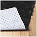 Tappeto Shaggy a Pelo Lungo NAVARRA Nero 240x240 cm poliestere - Foto miniatura 4