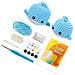Kit Per Uncinetto Balena Fatto A Mano Blue - Foto miniatura 2