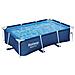 Piscina Fuori Terra - Rettangolo - 259x170x61 Cm - Blu - Include Accessori Coordinati Cb39 - Foto miniatura 3