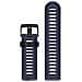 Bracciale Per Garmin Fenix 3 Hr / 6x Gps / 5x Sapphire /descent Mk1 Blue+blue - Foto miniatura 1
