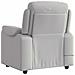 Poltrona Massaggiante Reclinabile Grigio Nuvola in Tessuto - Foto miniatura 5
