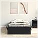 Letto  Quadro Nero Rovere 90x190 cm Legno ingegnerizzato - Foto miniatura 4