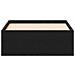 Letto  Quadro Nero Rovere 90x190 cm Legno ingegnerizzato - Foto miniatura 6