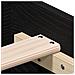 Letto  Quadro Nero Rovere 90x190 cm Legno ingegnerizzato - Foto miniatura 9