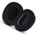 Cuscinetti Auricolari Di Ricambio In Tessuto A Rete Nero-viola Per Cuffie Sony Ult Wear - Foto miniatura 1