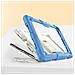 Custodia Per Ipad Air 3/pro 10.5"" Con Supporto E Tracolla Blu - Foto miniatura 2