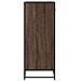Scarpiera Rovere Marrone 75x38x97,5cm Legno Multistrato Metallo - Foto miniatura 5