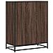 Scarpiera Rovere Marrone 75x38x97,5cm Legno Multistrato Metallo - Foto miniatura 6
