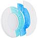 Cuscinetti Auricolari Di Ricambio Compatibili Con Cuffie Bose Qc45/qc45ii/qc45sc/qc35/qc35ii (paio) White - Foto miniatura 1