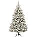 Albero di Natale artificiale con 300 LED Verde e Bianco 240 cm - Foto miniatura 3