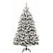 Albero di Natale artificiale con 300 LED Verde e Bianco 240 cm - Foto miniatura 4