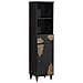 Set di Armadi da Bagno 4 pcs Nero Legno di mango massello - Foto miniatura 5