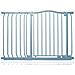 Safetots Cancelletto Di Sicurezza Con Parte Superiore Incurvata, 107cm - 116cm, Grigio Opaco - Foto miniatura 1