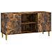 Mobile TV 102 x 34,5 x 50 cm Rovere Fumo Legno ingegnerizzato - Foto miniatura 1