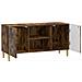 Mobile TV 102 x 34,5 x 50 cm Rovere Fumo Legno ingegnerizzato - Foto miniatura 2
