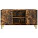 Mobile TV 102 x 34,5 x 50 cm Rovere Fumo Legno ingegnerizzato - Foto miniatura 3