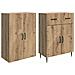 Set di armadi 2 pcs Rovere Artigianale 66 x 34,5 x 89,5 cm - Foto miniatura 3
