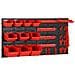 Set da Officina 35 pz Rosso e Nero 77x39 cm in Polipropilene - Foto miniatura 1