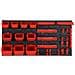 Set da Officina 35 pz Rosso e Nero 77x39 cm in Polipropilene - Foto miniatura 2
