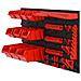 Set da Officina 35 pz Rosso e Nero 77x39 cm in Polipropilene - Foto miniatura 3
