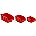 Set da Officina 35 pz Rosso e Nero 77x39 cm in Polipropilene - Foto miniatura 5