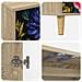 Mobile TV KIEL 102 x 33 x 50 cm Sonoma Legno ingegnerizzato - Foto miniatura 6