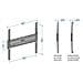 Supporto da parete Slim ES400 per TV LED - LCD - PLASMA 40" - 50" Portata massima 30 kg - Foto miniatura 2