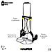 Carrello alluminio estensibile con fune di sicurezza portata max 90 kg - Foto miniatura 2