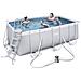 Piscina Power Steel Frame Rettangolare 412x201x122 cm - Foto miniatura 4