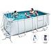 Piscina Power Steel Frame Rettangolare 412x201x122 cm - Foto miniatura 6