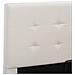 Giroletto Con Contenitore Idraulico Bianco Similpelle 90x200cm - Foto miniatura 7
