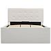 Giroletto Con Contenitore Idraulico Bianco Similpelle 90x200cm - Foto miniatura 10