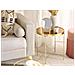 Tavolino Lucea Specchiato Oro - Foto miniatura 8