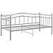 Telaio Divano Letto Grigio in Metallo 90x200 cm - Foto miniatura 3