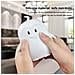 Luce Di Notte Lampada Sveglia Del Silicone Led Lampada Da Comodino Luce Animale - 9 Colori Che Cambiano Usb Ricaricabili Telecomando Pat Dimmerabili Bambini Luce Di Notte Per Cameretta Baby-alimentazione (penguin)  - Foto miniatura 3