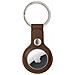 Copenhagen - Airtag Key Ring - Dark Tan / silver - Foto miniatura 4