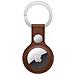 Copenhagen - Airtag Key Ring - Dark Tan / silver - Foto miniatura 1