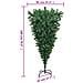 Albero di Natale Artificiale Capovolto con Supporto Verde 180 cm PVC - Foto miniatura 7