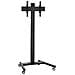Vogel's T1544 64" Portable flat panel floor stand Nero - Foto miniatura 1