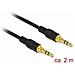 85549 2m 3.5mm 3.5mm Nero cavo audio - Foto miniatura 1