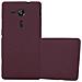 Custodia Compatibile Con Sony Xperia Sp In Frost Lilla Bordeaux - Coperchio Protettivo In Silicone Tpu Flessibile - Foto miniatura 1