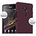 Custodia Compatibile Con Sony Xperia Sp In Frost Lilla Bordeaux - Coperchio Protettivo In Silicone Tpu Flessibile - Foto miniatura 4