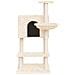 Albero Per Gatti Con Tiragraffi In Sisal Crema 108,5 Cm - Foto miniatura 3