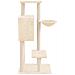 Albero Per Gatti Con Tiragraffi In Sisal Crema 108,5 Cm - Foto miniatura 4