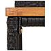 Set Bar Giardino 5 Pz Nero Polyrattan E Legno Massello Acacia - Foto miniatura 7